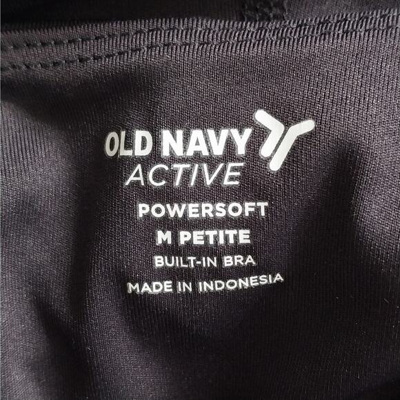 NWT! OLD NAVY ACTIVE! SPANDEX SKORT DRESS, BLACK, W/ SHORTS, FOR SPORTS! SZ MP - Picture 8 of 10